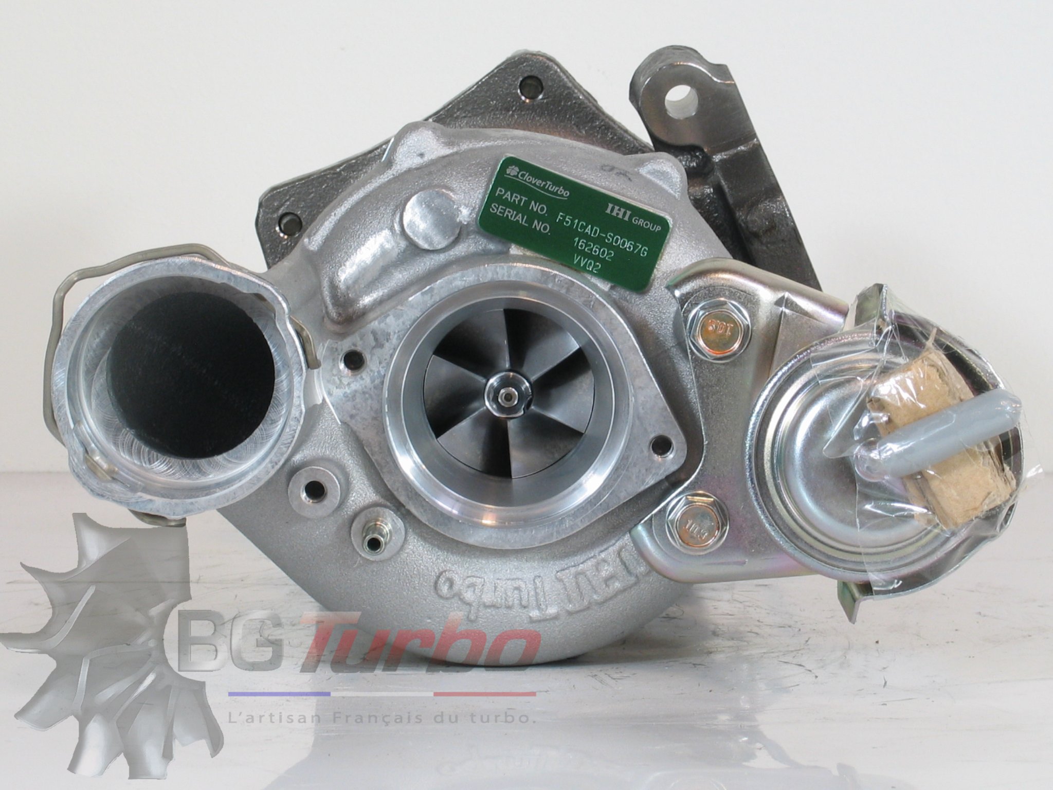 Turbo TURBO IHI RHF5H NEUF - PORSCHE CAYENNE E1 BI-TURBO 4,8 L 500 CV - VVQ2 - VA AVEC LE VVQ1
